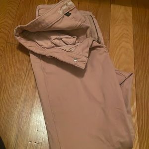 Women’s pink straight leg jeans
